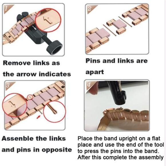 Compatible Apple Watch Band Women 38/40/41/42/44/45/49mm Crystal Rhinestone - Picture 7 of 8